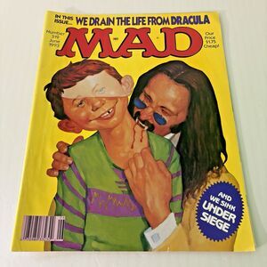 Mad Magazine June 1993 Number 319 Dracula Under Siege Vintage 90s